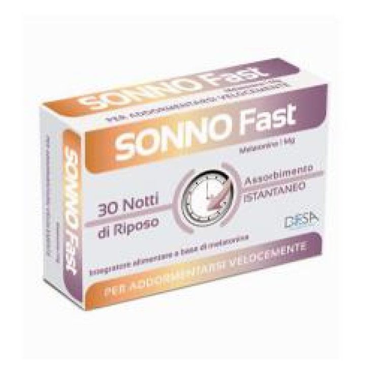 MELATONINA SONNO FAST 1 MG MELATONINA SONNO FAST 1 MG