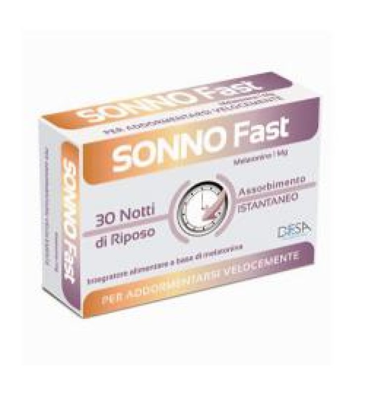 MELATONINA SONNO FAST 1 MG