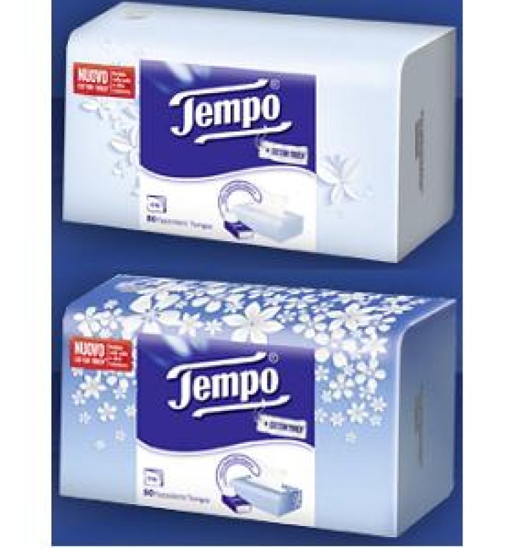 TEMPO FAZZOLETTI BOX 80 PEZZI