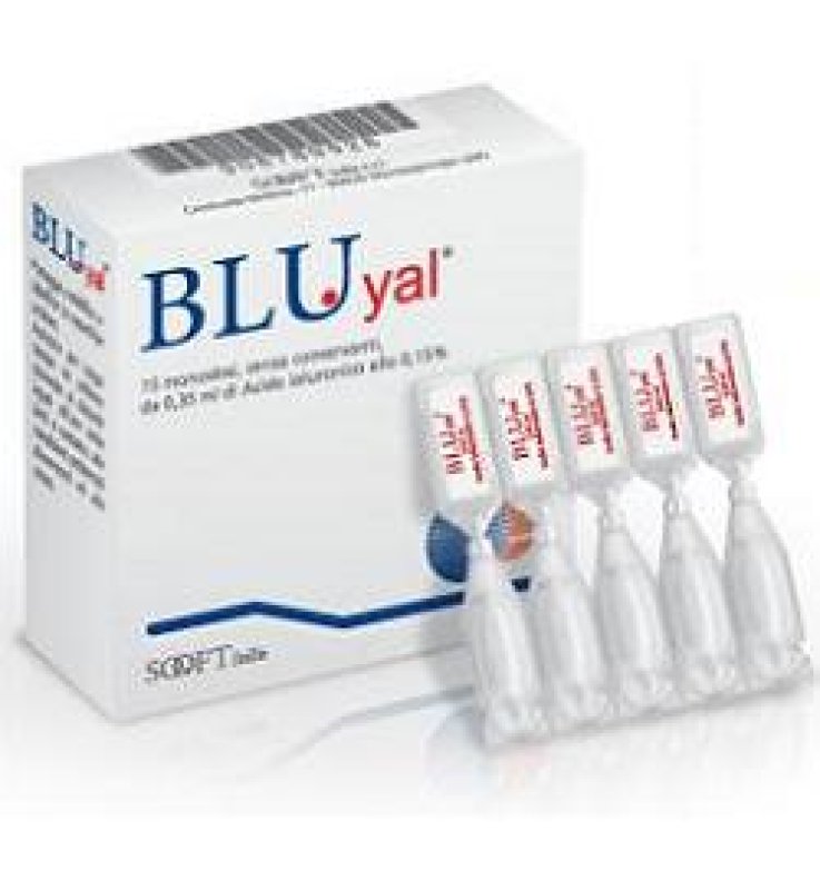 BLU YAL GOCCE OCULARI 15 FLACONCINI MONODOSE BLU YAL GOCCE OCULARI 15 FLACONCINI MONODOSE