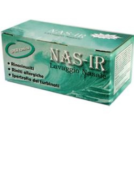 NASIR LAVAGGIO NASALE SOLUZIONE IPERTONICA KIT COMPOSTO DA 3SACCHE 250 ML + 3 BLISTER