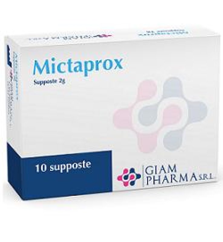 MICTAPROX 10 SUPPOSTE 2 G MICTAPROX 10 SUPPOSTE 2 G