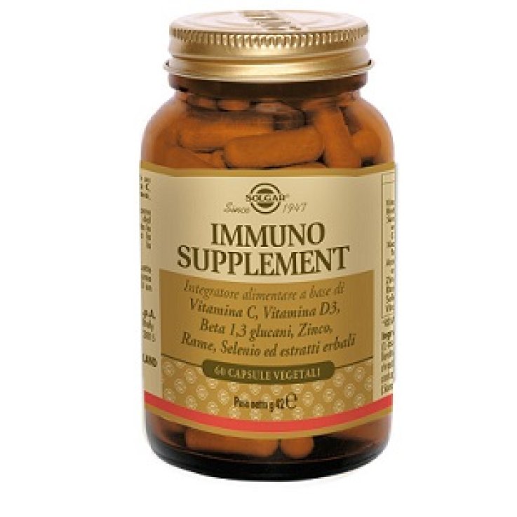 IMMUNO SUPPLEMENT FLACONE 60 CAPSULE 42 G IMMUNO SUPPLEMENT FLACONE 60 CAPSULE 42 G