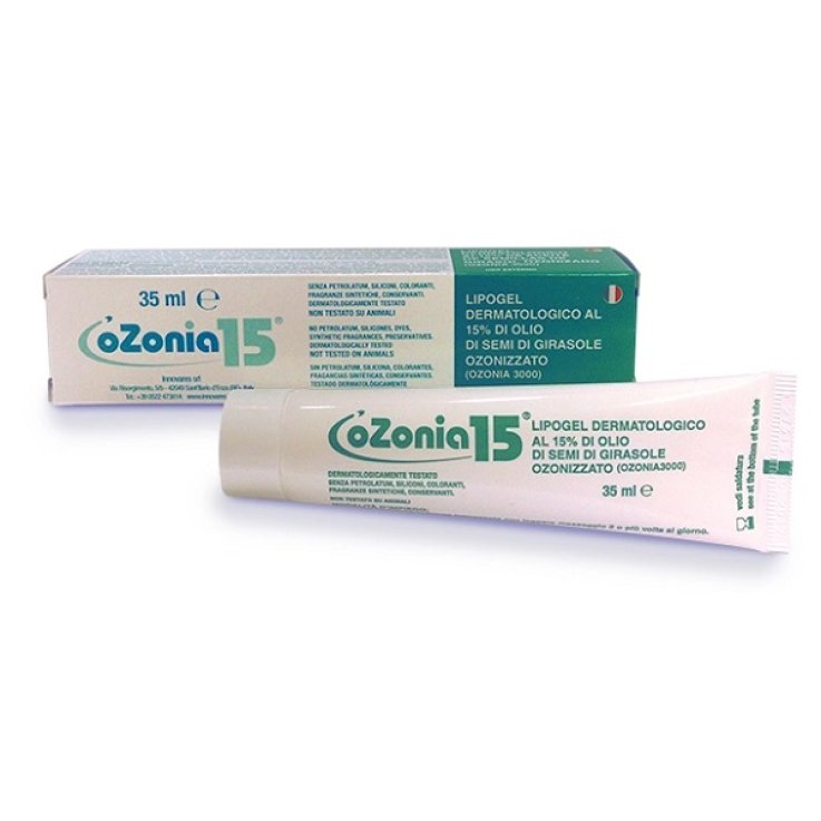 OZONIA 15 LIPOGEL DERMATOLOGICO ALL'OZONO 35 ML OZONIA 15 LIPOGEL DERMATOLOGICO ALL'OZONO 35 ML