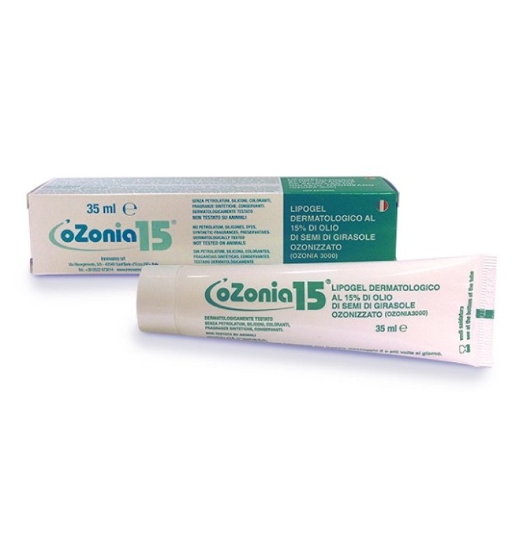 OZONIA 15 LIPOGEL DERMATOLOGICO ALL'OZONO 35 ML OZONIA 15 LIPOGEL DERMATOLOGICO ALL'OZONO 35 ML
