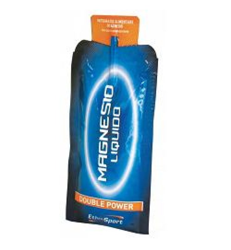 ETHICSPORT MAGNESIO LIQUIDO DOUBLE POWER 375 BUSTA 25 ML