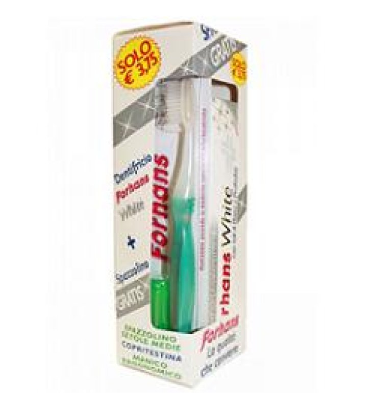 FORHANS DENTIF WHITE 75ML+ SPAZ.