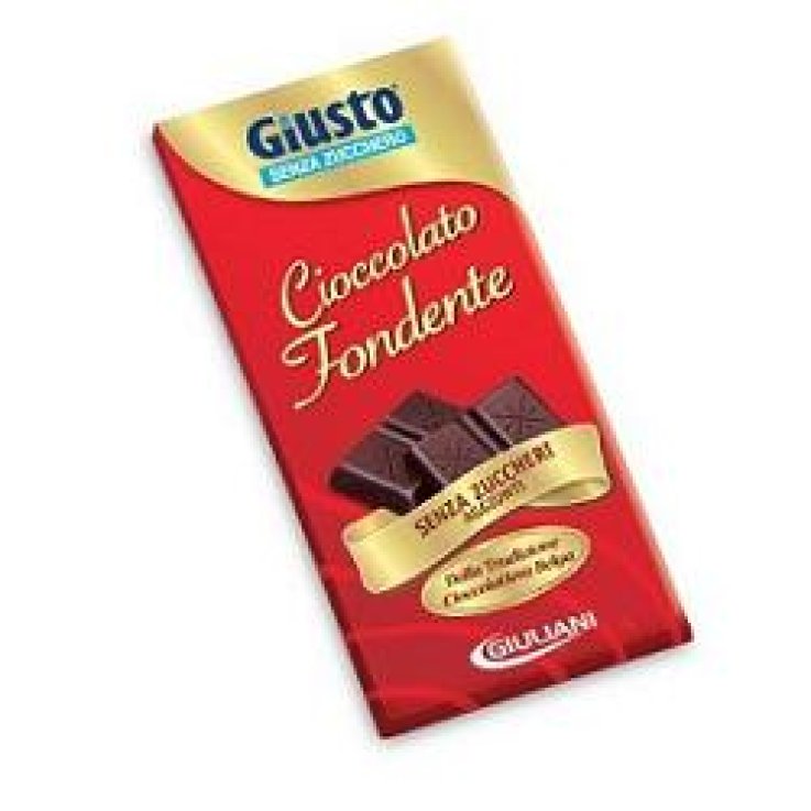 GIUSTO SENZA ZUCCHERO TAVOLETTE CACAO FONDENTE 85 G GIUSTO SENZA ZUCCHERO TAVOLETTE CACAO FONDENTE 85 G