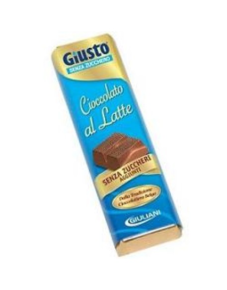 GIUSTO SENZA ZUCCHERO CIOCCOLATO LATTE 42 G