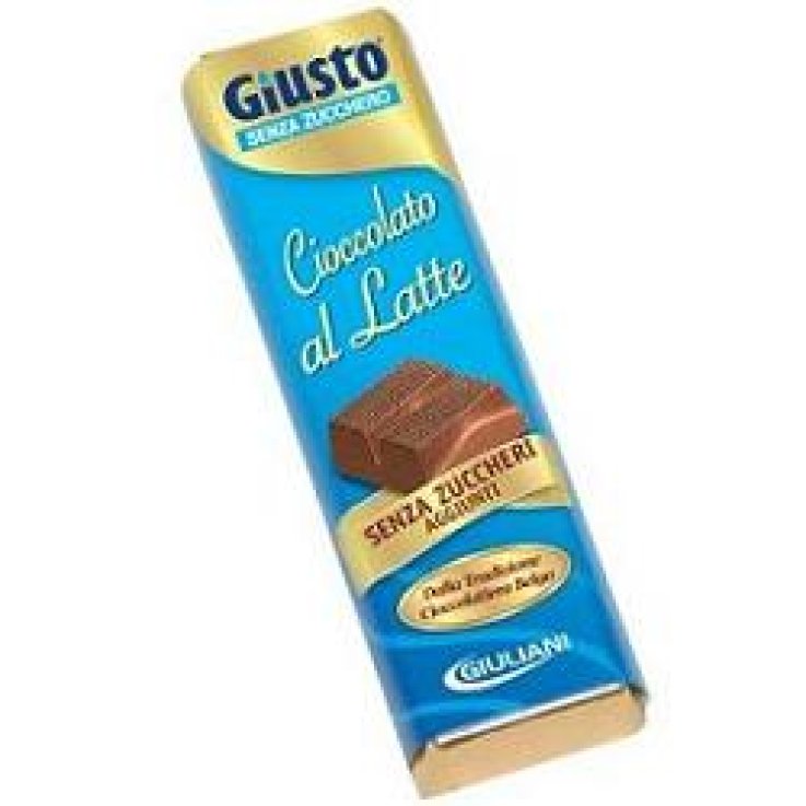 GIUSTO SENZA ZUCCHERO CIOCCOLATO LATTE 42 G GIUSTO SENZA ZUCCHERO CIOCCOLATO LATTE 42 G