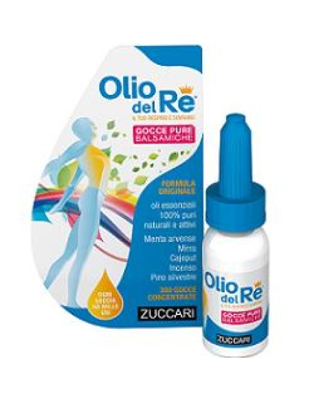 OLIO DEL RE GOCCE PURE BALSAMICHE ASTUCCIO 10 ML