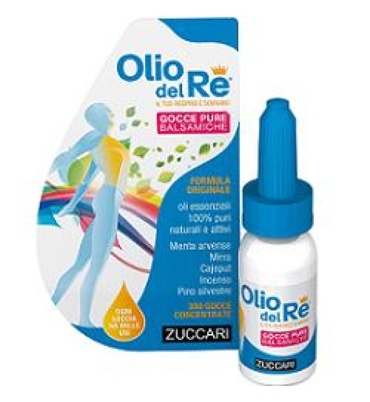 OLIO DEL RE GOCCE PURE BALSAMICHE ASTUCCIO 10 ML