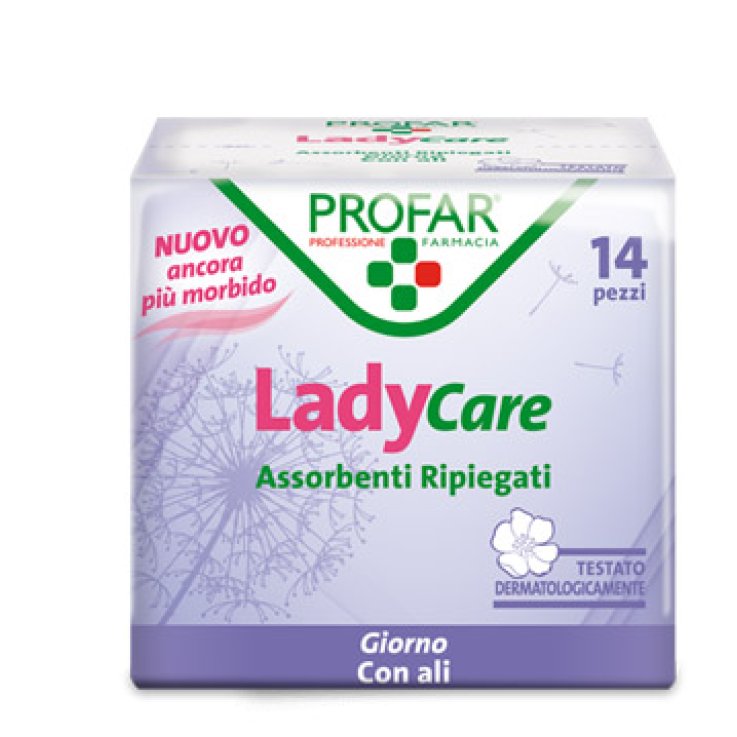 LADYCARE ASSORBENTI GIORNO ALI 14 PEZZI PROFAR LADYCARE ASSORBENTI GIORNO ALI 14 PEZZI PROFAR