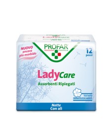 LADYCARE ASSORBENTI NOTTE ALI 12 PEZZI PROFAR