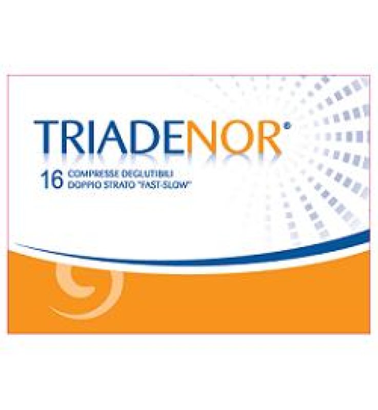 TRIADENOR 16 COMPRESSE 20 G TRIADENOR 16 COMPRESSE 20 G