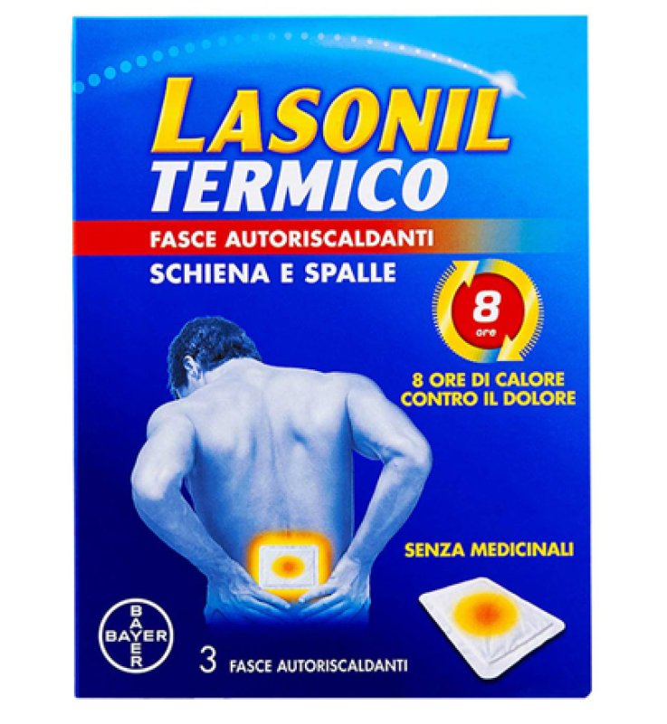 LASONIL TERMICO SCHIENA/SPALLE 3 FASCE AUTORISCALDANTI