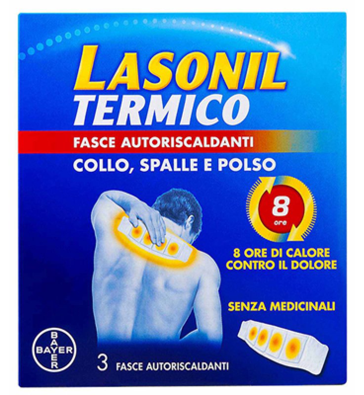 LASONIL TERMICO COLLO/SPALLE/POLSO 3 FASCE AUTORISCALDANTI