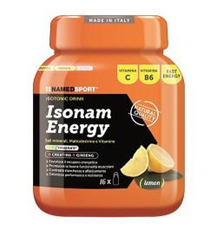 ISONAM Energy Lemon 480g
