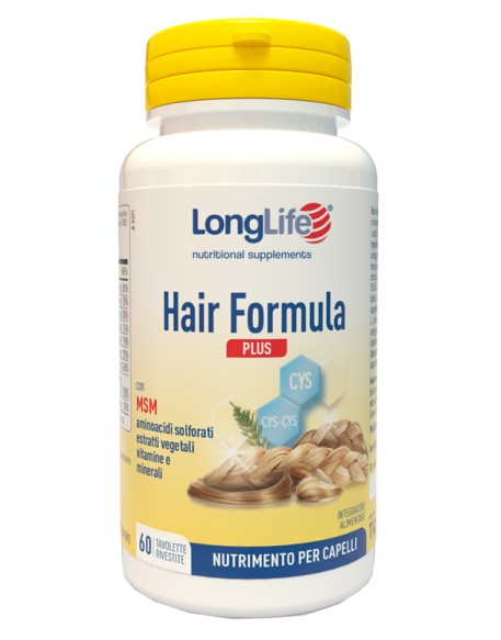 LONGLIFE HAIR FORMULA PLUS 60 TAVOLETTE