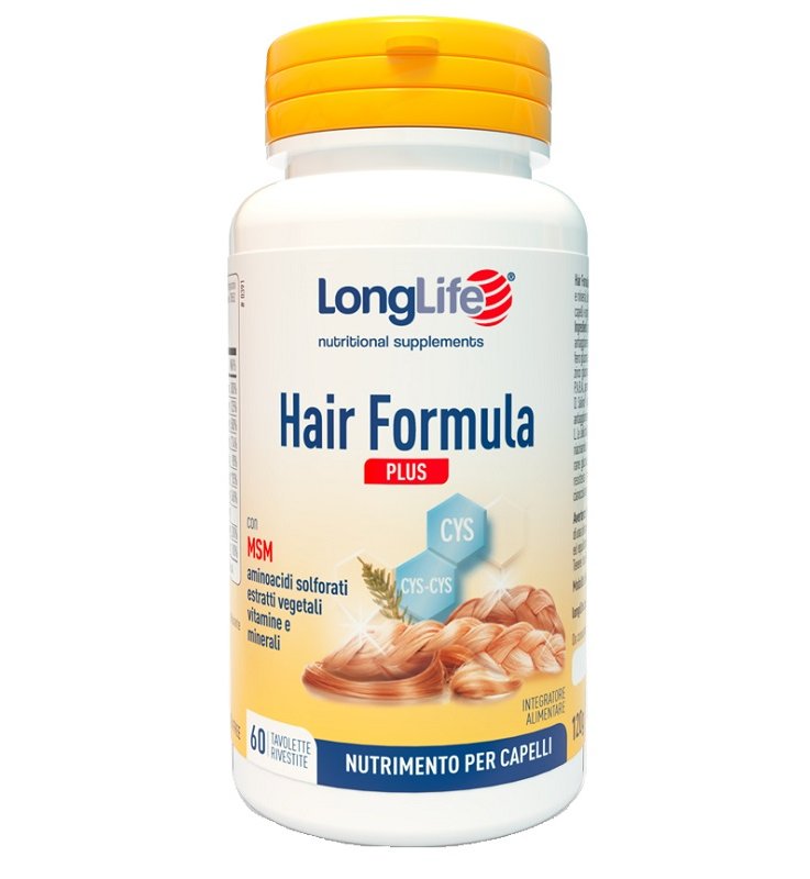 LONGLIFE HAIR FORMULA PLUS 60 TAVOLETTE LONGLIFE HAIR FORMULA PLUS 60 TAVOLETTE