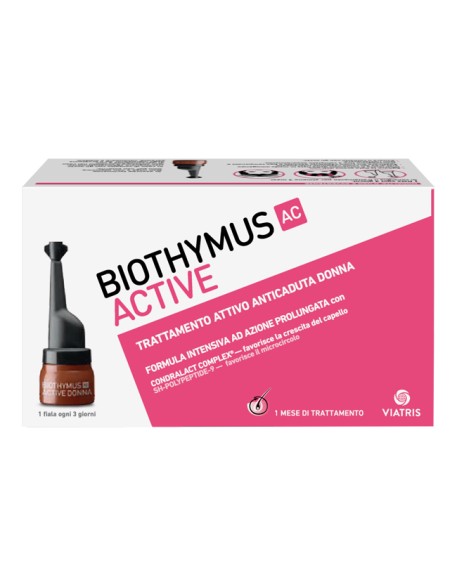 BIOTHYMUS AC ACTIVE TRATTAMENTO ATTIVO ANTICADUTA DONNA 10 FIALE