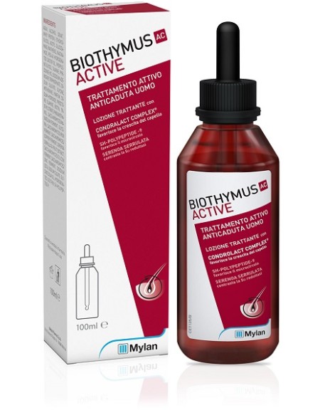 BIOTHYMUS AC ACTIVE TRATTAMENTO ATTIVO ANTICADUTA UOMO LOZIONE 100 ML