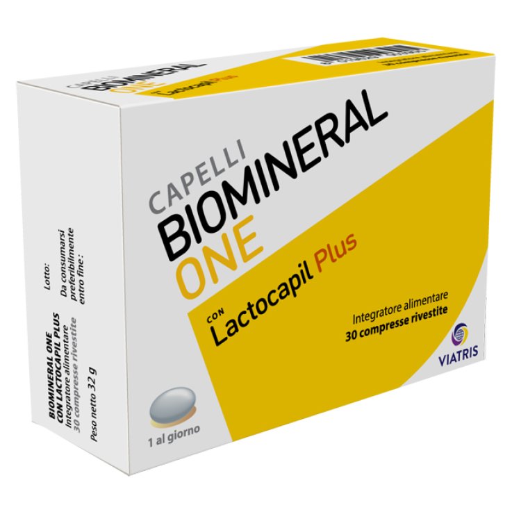 BIOMINERAL ONE Lactocapil Plus 30 compresse - SCADENZA AGOSTO 2026 BIOMINERAL ONE Lactocapil Plus 30 compresse - SCADENZA AGOSTO 2026