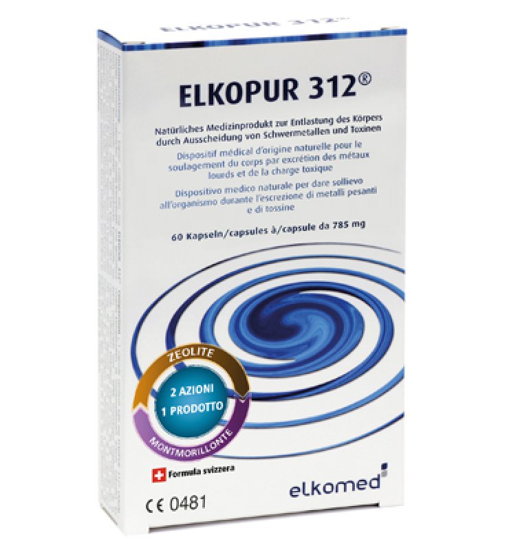 ZEOLITE ELKOPUR 312 BLISTER 60 CAPSULE