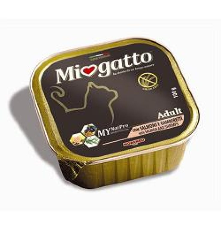 MIOGATTO ADULT SALM/GAMB 100G
