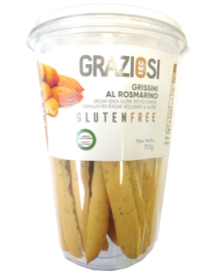 GRAZIOSI Grissini Rosm.150g