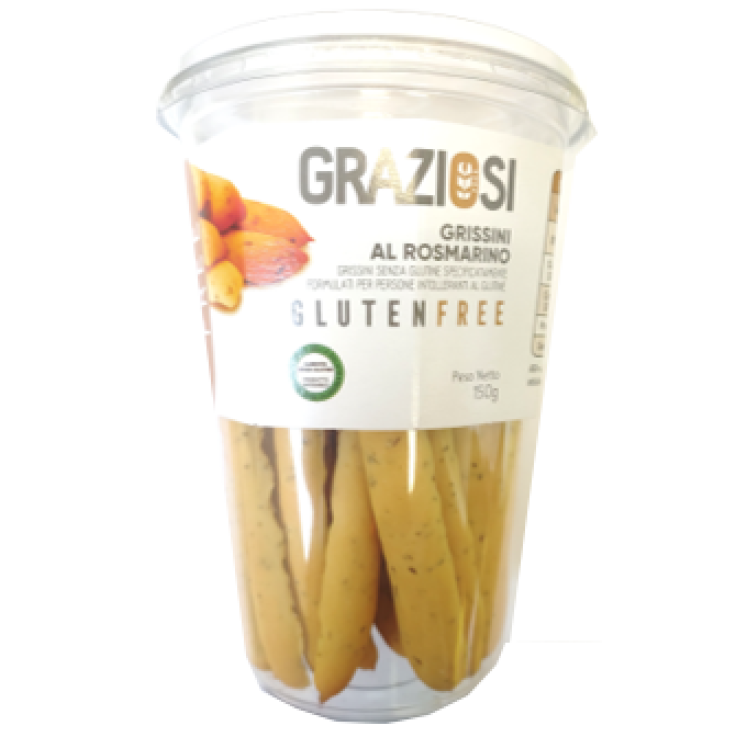 GRAZIOSI Grissini Rosm.150g GRAZIOSI Grissini Rosm.150g