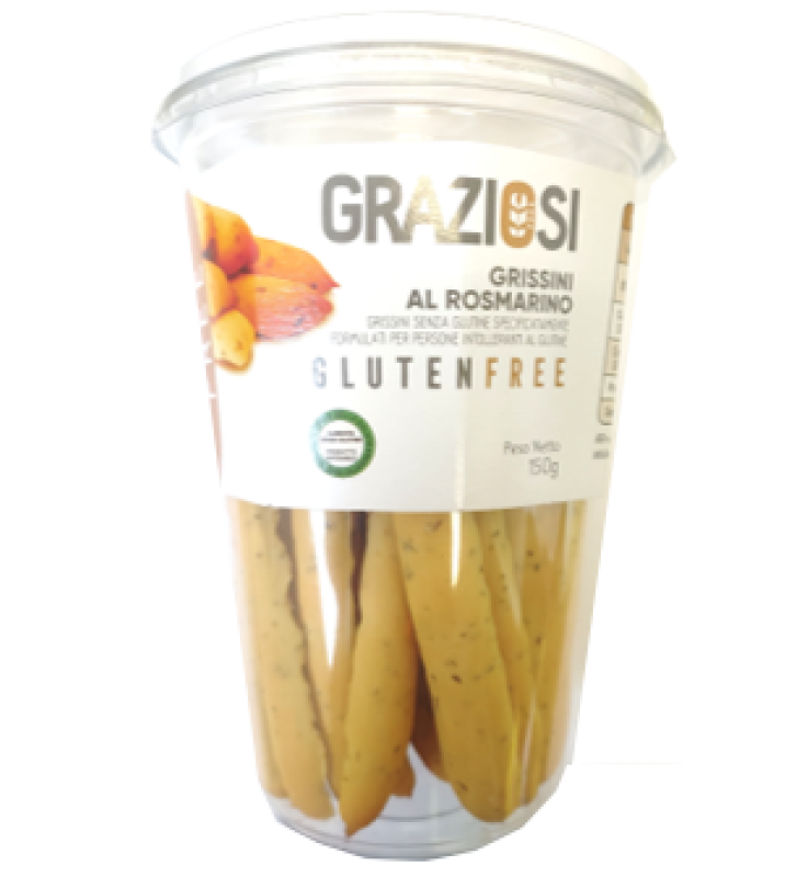 GRAZIOSI Grissini Rosm.150g
