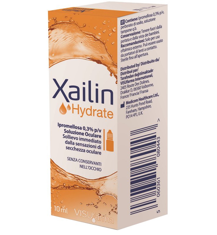 XAILIN HYDRATE GOCCE OCUL 10ML