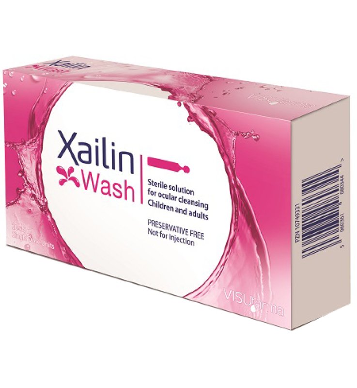 XAILIN WASH SOLUZIONE STERILE OCULARE 20 FLACONCINI 5 ML MONODOSE
