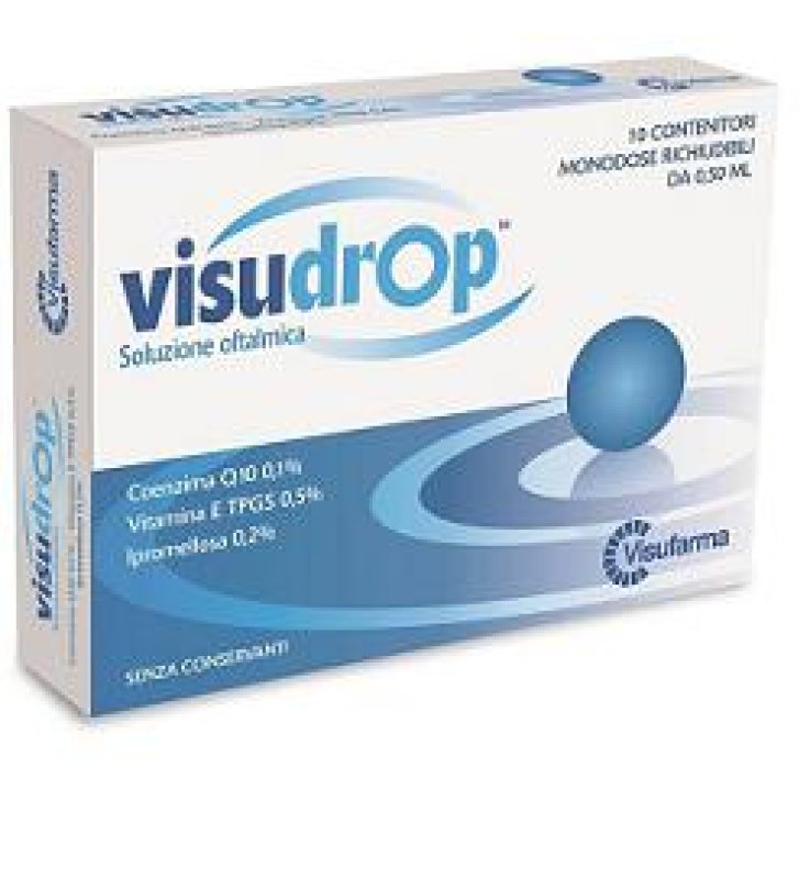 VISUDROP SOLUZIONE OFTALMICA 10 FLACONCINI MONODOSE RICHIUDIBILI 0,5 ML