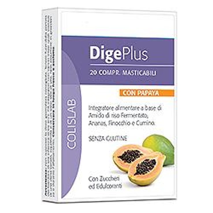 DIGEPLUS PAPAIA 20 COMPRESSE 22 G DIGEPLUS PAPAIA 20 COMPRESSE 22 G