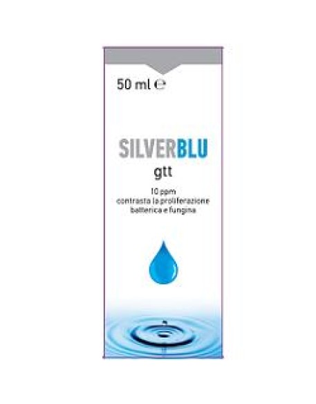 SILVER BLU GOCCE 50 ML