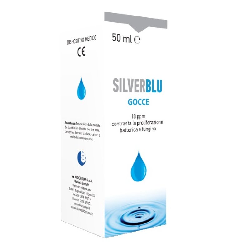 SILVER BLU GOCCE 50 ML