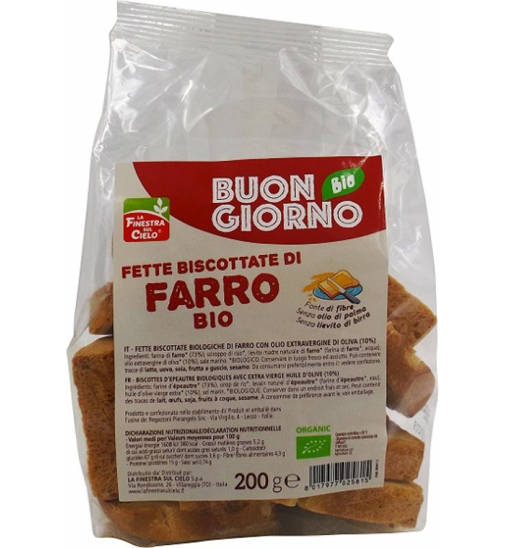 FsC Fette Bisc.Farro S/Liev. FsC Fette Bisc.Farro S/Liev.