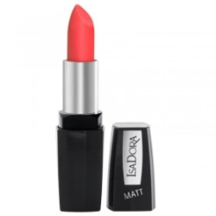 ISADORA PERFECT MATT LIPSTICK 04 HOT CORAL ISADORA PERFECT MATT LIPSTICK 04 HOT CORAL
