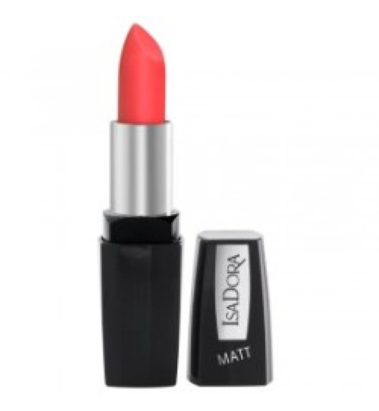 ISADORA PERFECT MATT LIPSTICK 04 HOT CORAL