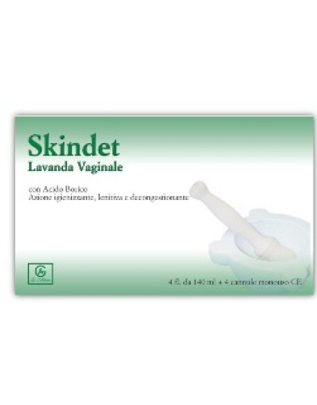 SKINDET Lav.Vag.4fl.140ml