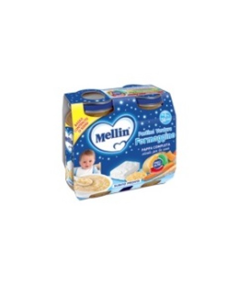 MELLIN CENA COMPLETA PASTINA VERDURE FORMAGGINO 2 PEZZI 200G