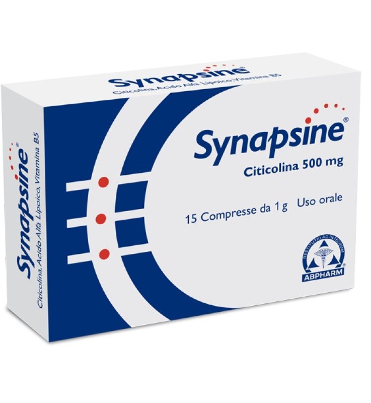 SYNAPSINE BLISTER 15 COMPRESSE ASTUCCIO 15 G