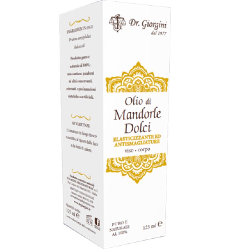 OLIO MANDORLE DOLCI 125ML GIORGI OLIO MANDORLE DOLCI 125ML GIORGI
