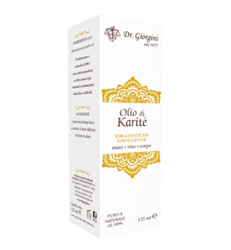 OLIO DI KARITE' 125ML GIORGINI OLIO DI KARITE' 125ML GIORGINI