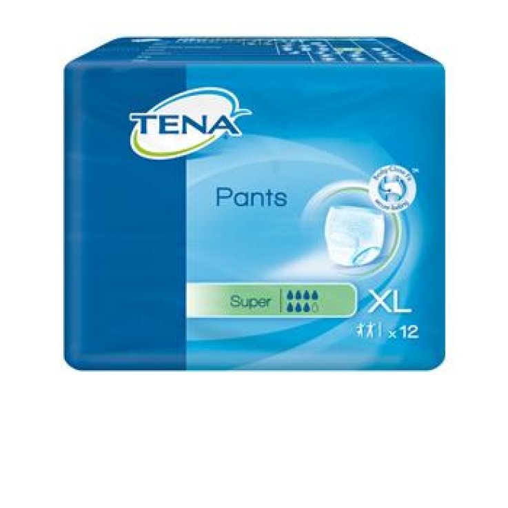 PANNOLONE PULL-UP TENA PANTS SUPER TAGLIA EXTRA LARGE 12 PEZZI PANNOLONE PULL-UP TENA PANTS SUPER TAGLIA EXTRA LARGE 12 PEZZI