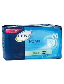 PANNOLONE A MUTANDINA TENA PANTS SUPER TAGLIA SMALL 12 PEZZI