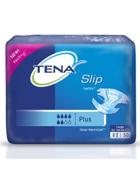 TENA SLIP PLUS PAN L 30PZ 0730