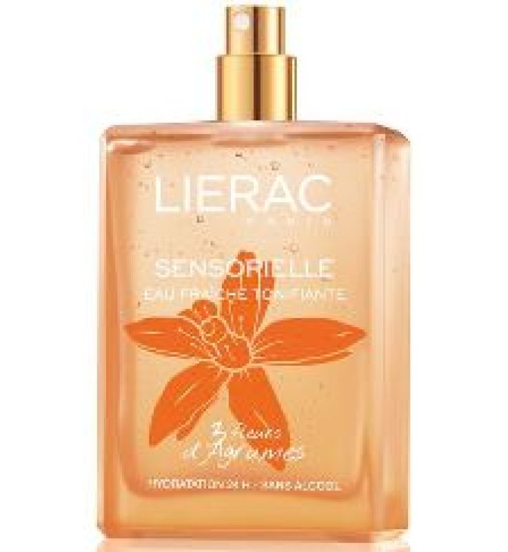 LIERAC SENSORIELLE EAU FRAICHE TONIFIANTE 3 FLEURS D'AGRUMES100 ML